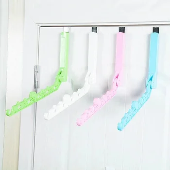 

Folding Door Hanger Holder Multifunctional Household Clothes Storage Hook Hanger MSU88