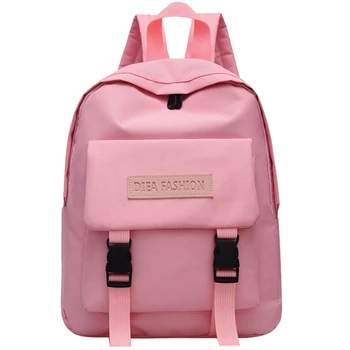 

College Wind Bag Female School Harajuku Students Korean Version Of the Casual Simple Backpack Outdoor Travel Backpack