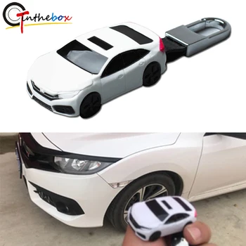 GTinthebox 車モデルレートカラフルな ABS キー 2016-up10th ため世代ホンダシビック