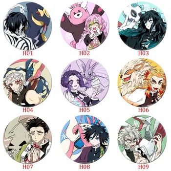 

2020 Demon Slayer: Kimetsu No Yaiba Kamado Tanjirou Pin Button Brooch Badge