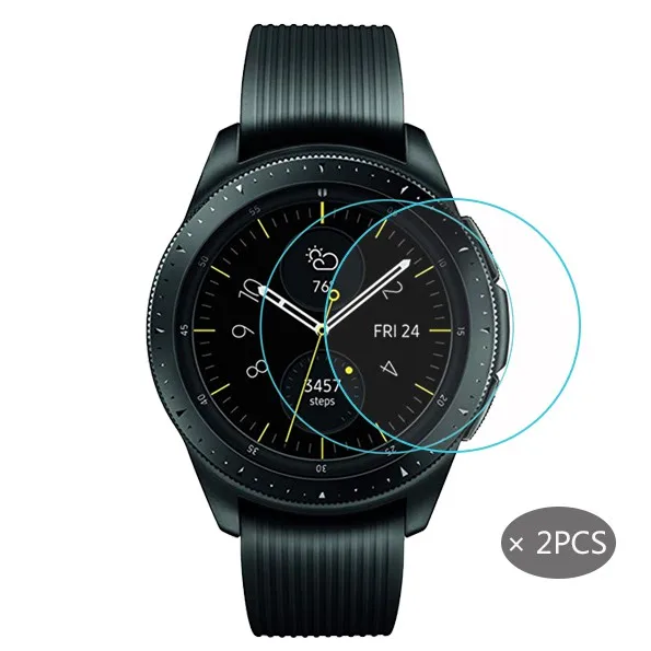 2 шт) Закаленное стекло протектор экрана для samsung galaxy watch 42 мм/46 мм