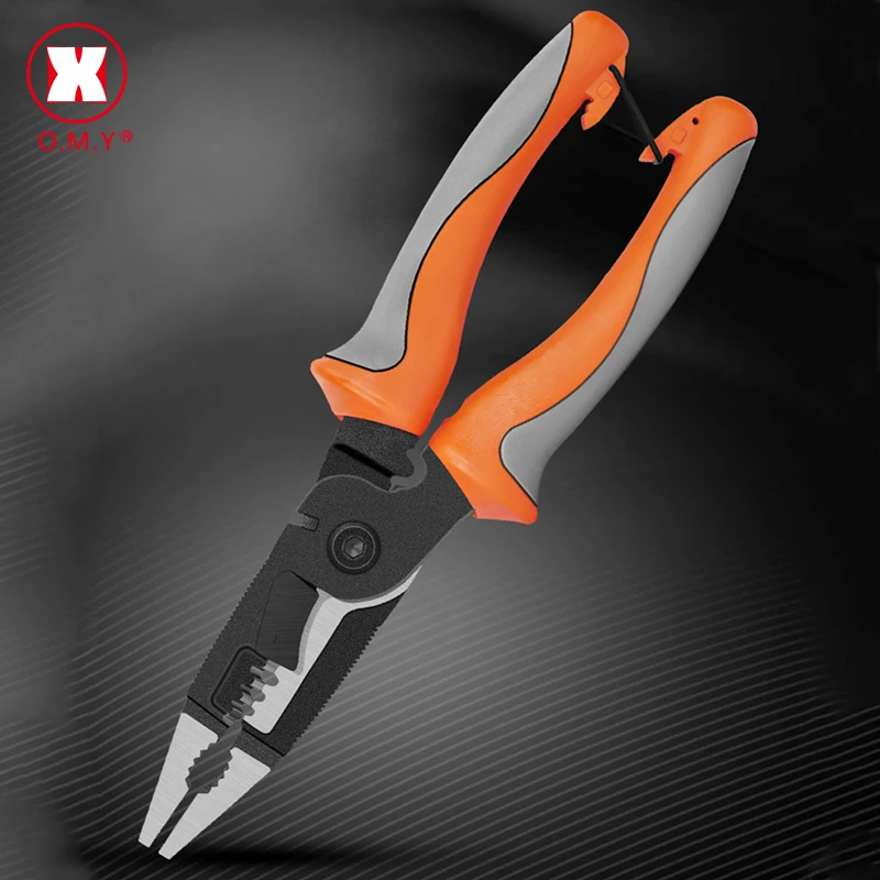 

Plier Wire Stripper Wire Plier Cut Line Stripping Multitool Stripper Knife Crimper Crimping Tool Cable Cutter