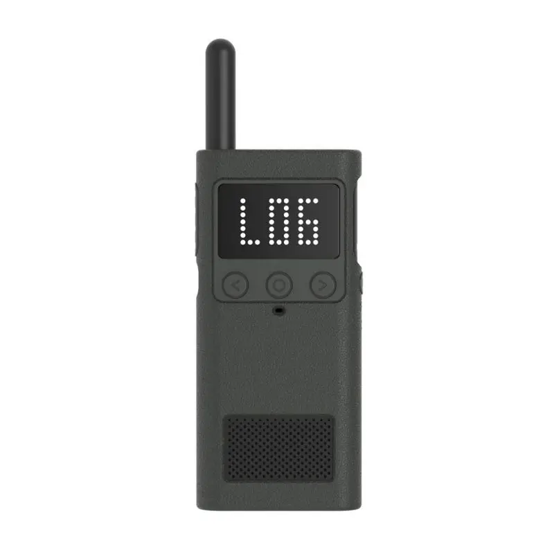 Для Xiaomi MiJia 1S Walkie Talkie защитный чехол Противоскользящий силиконовый чехол наружная рация ударопрочные аксессуары - Цвет: L