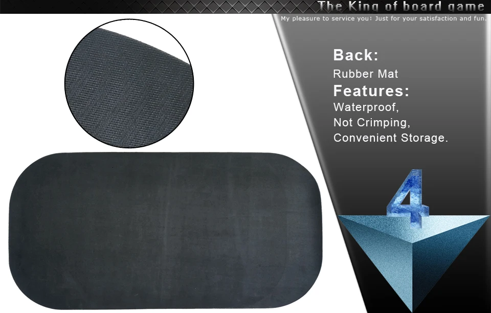 K8356 12060cm Texas Suede Rubber Baccarat Rubber Table Cloth For Poker Table Mat  Tablecloth Waterproof Hold'em Table Game Mat (10)