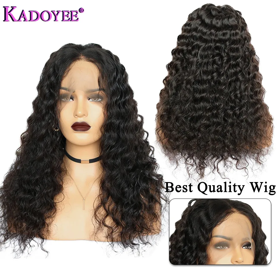 loose wave lace front human hair wig 8