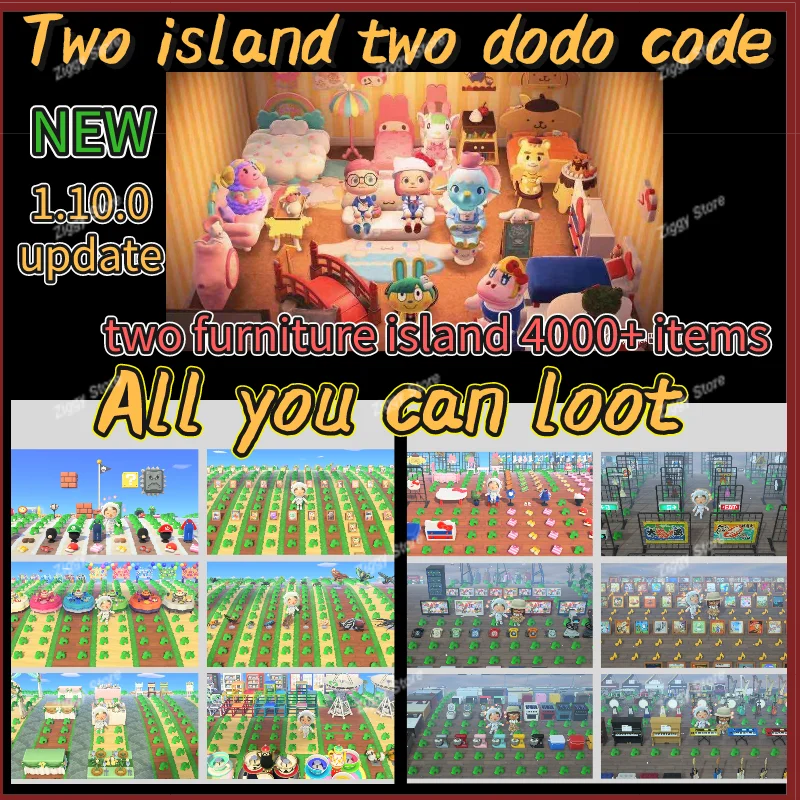 Muebles de Animal crossing island, Isla de material, artículos de carnavales, boda, Pirata, entradas, bricolaje, todas las flores, dorados, campanas