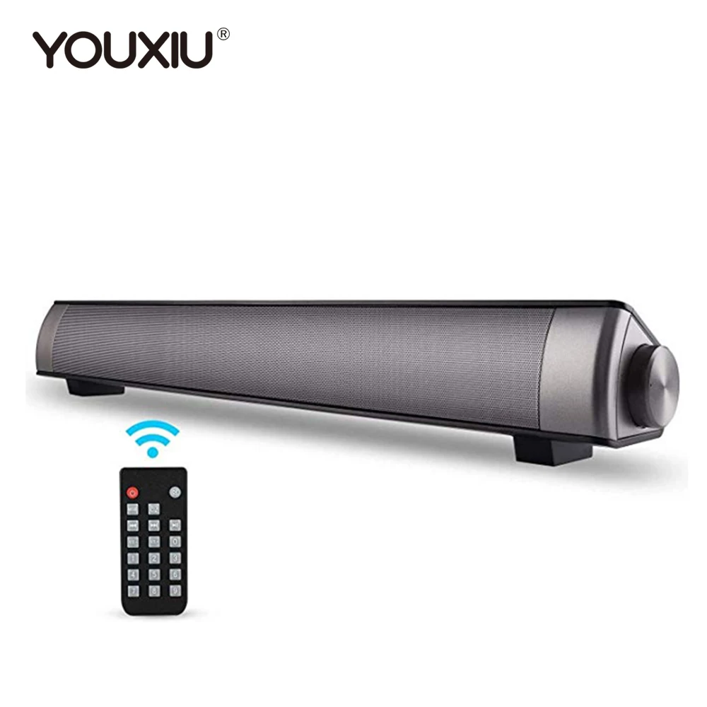 

YOUXIU 10W Portable Bluetooth Speaker wireless HIFI Stereo Big Power Soundbar TF FM USB Subwoofer Column for Computer TV Phone
