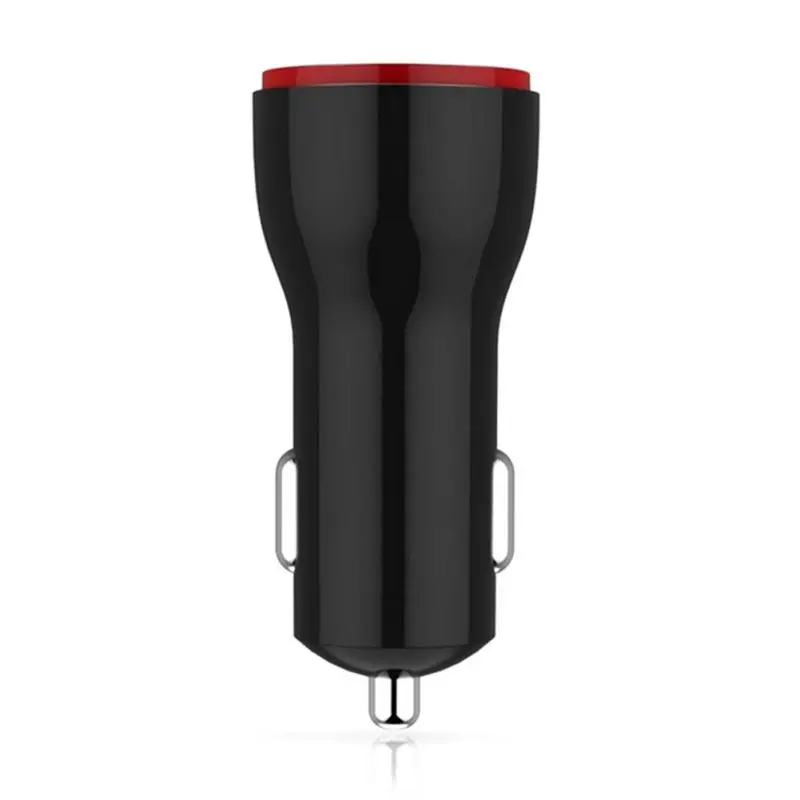 Быстрая зарядка автомобиля 1 шт. двойной USB автомобильный адаптер прикуриватель USB зарядное устройство 2 порта светодиодный дисплей 12-24 В