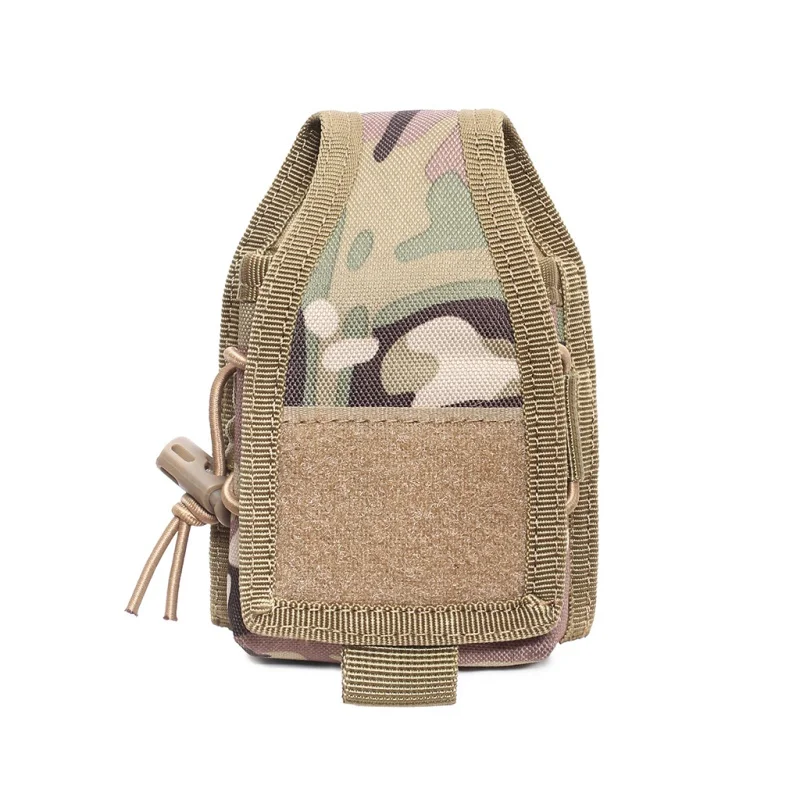 Outdoor 1000D Nylon Pouch Tactical Sports Molle Radio Walkie Talkie Holder Bag Magazine Mag Pouch Pocket