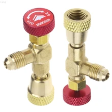 1 шт. R410 90 градусов Холодильный адаптер соединитель шланг для измерительных приборов хладагента