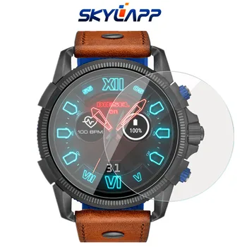 

2 Pcs Smart watch Tempered protector Guard Cover Film for Diesel DISPLAY DZT2009 HD anti-scratch electrostatic PET film