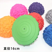 Массажер для ног полусфера баланс тренировочный мяч фитнес йога мяч массажный мяч надувной Алмазный Узор мяч в форме дуриана