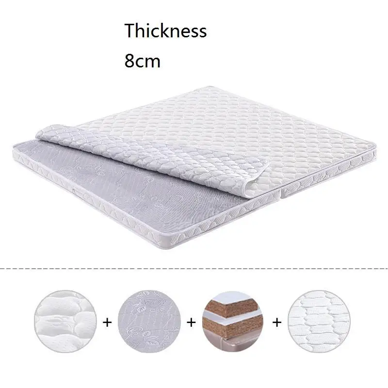  Cama Lipat Materasso Mattresses Coprimaterasso Tooper Tatami Topper Foldable Bed Colchon Kasur Matr