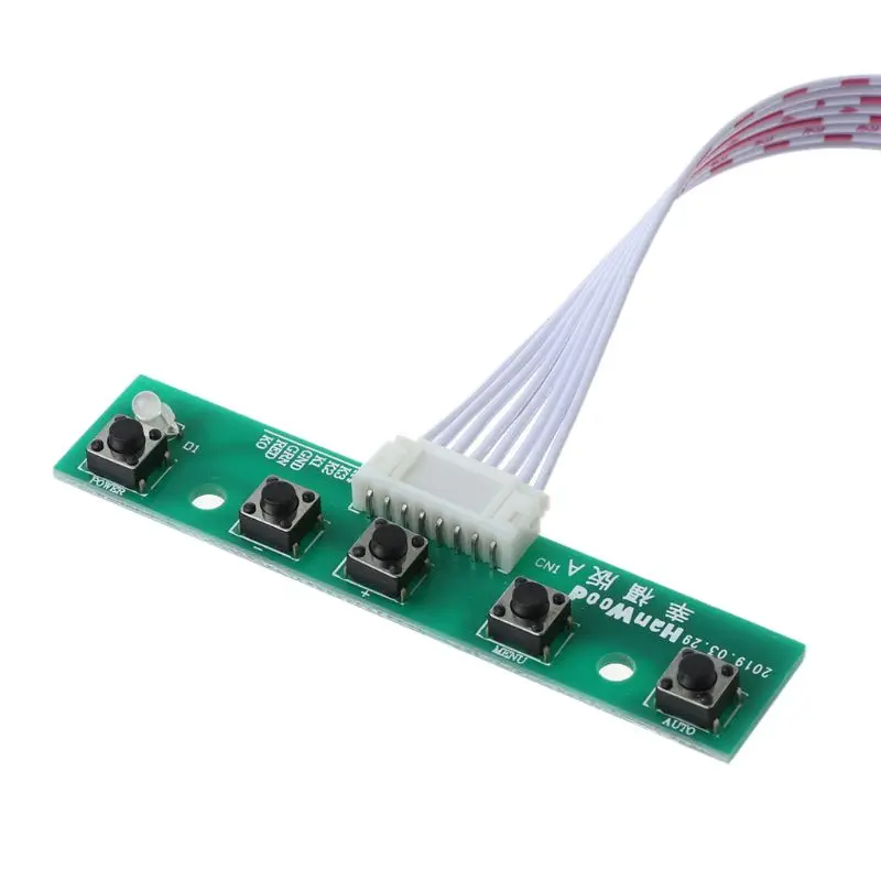 1 комплект HDMI VGA 2AV 40/50Pin ПК плата контроллера для Raspberry PI 3 EJ101IA-01G