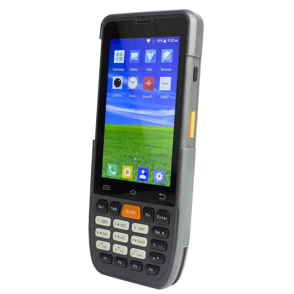 Сканер штрих-кода Yanzeo SR1000 PDA Android 8 1 прочный с 4G GSM GPS NFC считывателем Bluetooth Wi-Fi