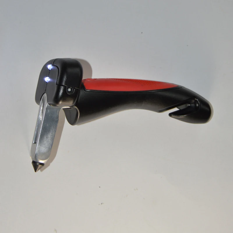 

Multifunctional Safety Hammer Car Handrails Built-in Flashlight Cut-away Safety Belt Smashing Glass Emergency Lifesaving Device