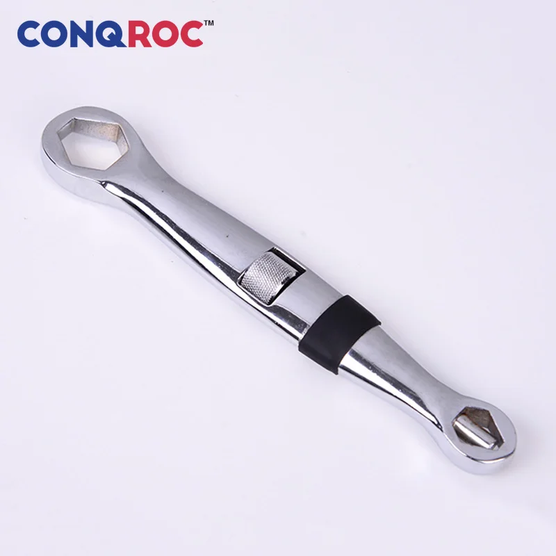 Многофункциональный 45# стальной гаечный ключ Torx 4-19 мм регулируемый гибкий гаечный ключ ручной инструмент
