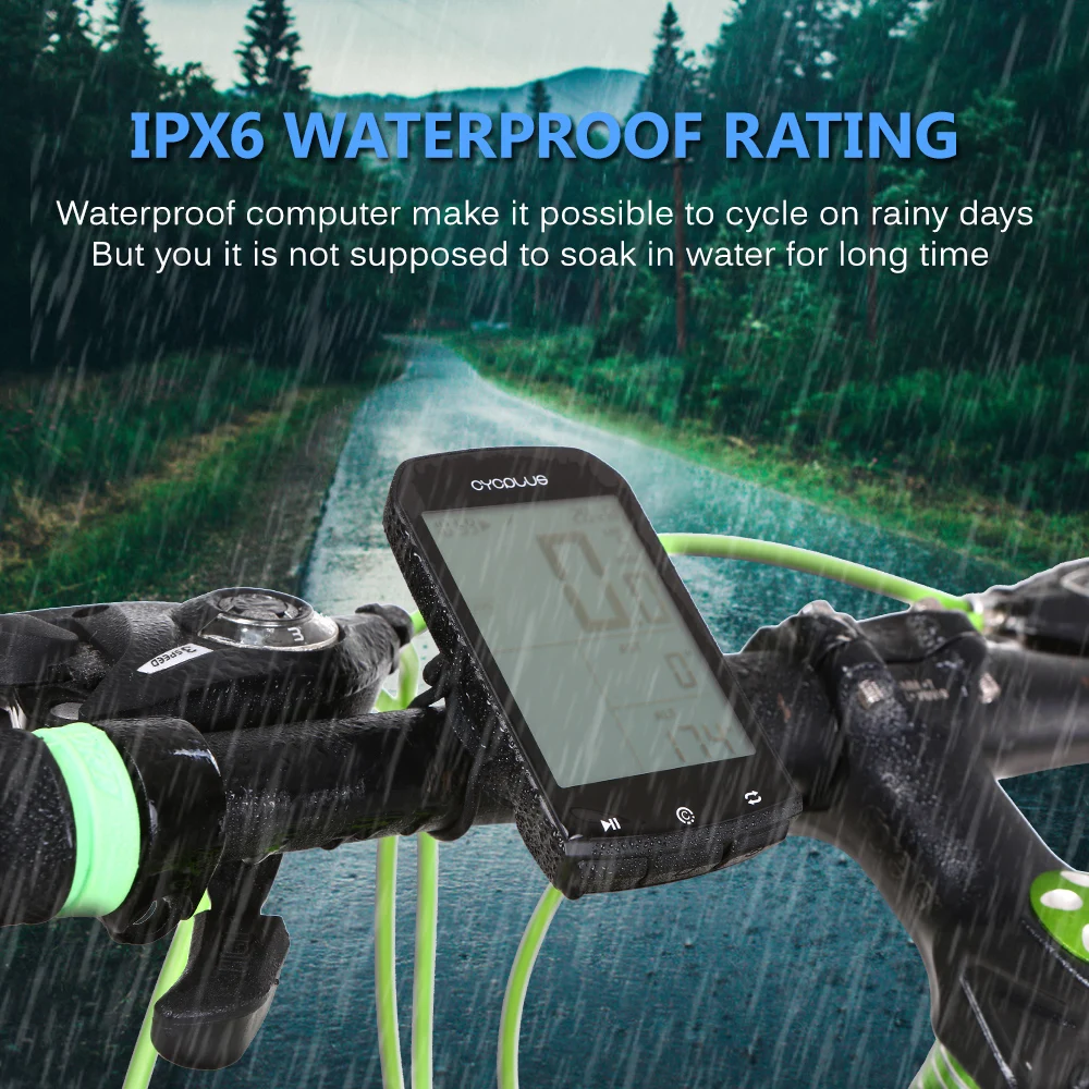 Gps водонепроницаемый велосипедный компьютер беспроводной и проводной MTB велосипед цифровой спидометр подсветка IPX6 точный велосипед компьютер