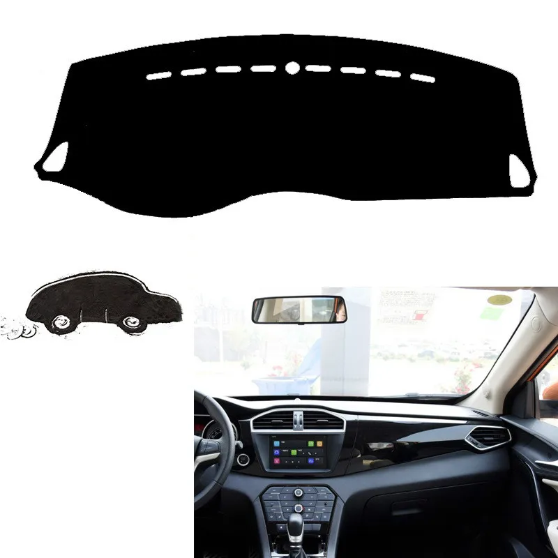 

For MG GS 2017 2018 2019 Dashboard Cover Sun Shade Non-slip Dash Mat Pad Carpet Car Stickers Interior Accessories