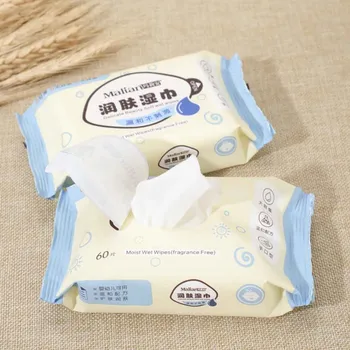 

Hand sanitizer wipes Baby Wipes Unscented Wet Wipes Alcohol Free 60 Wet Wipes per Pack desinfektionsmittel desinfection 2020