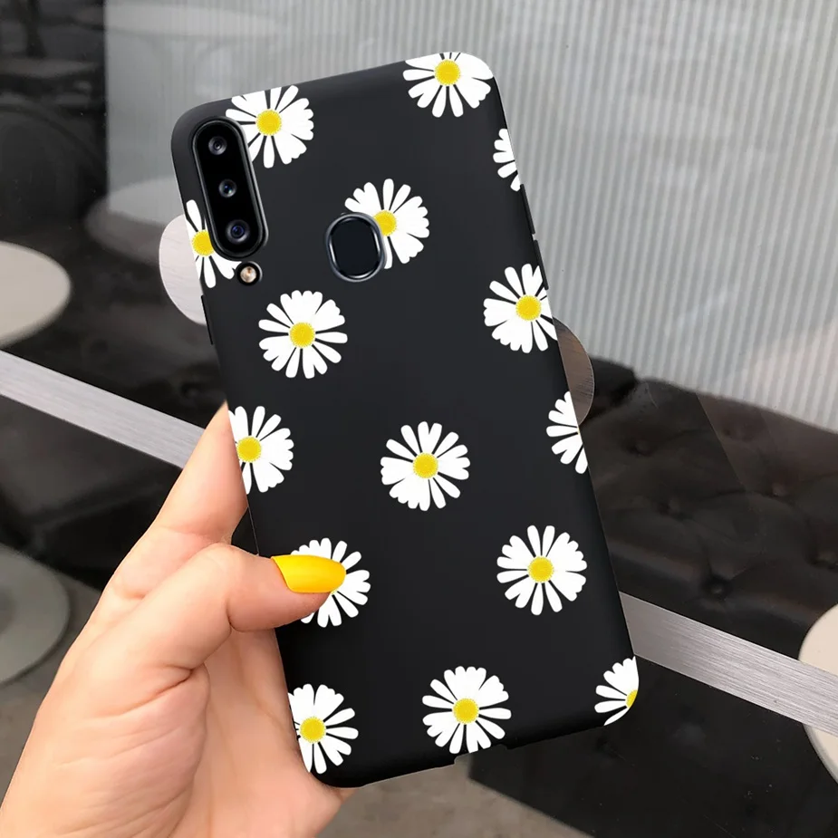 Daisy Sunflower Cover For Samsung Galaxy A20s Case A20 A10s A20e A10 Soft Slim Funda For Samsung A10 A 20 s 20e A20s Phone Cases flip cover with pen