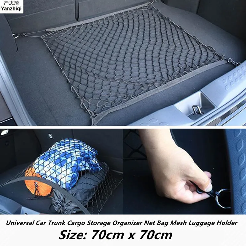 Car Trunk Luggage Storage Cargo Organizer Elastic Mesh Net For Ford Escape  Kuga 2014 2015 2016 2017 2018 Styling Accessories - Stowing Tidying -  AliExpress