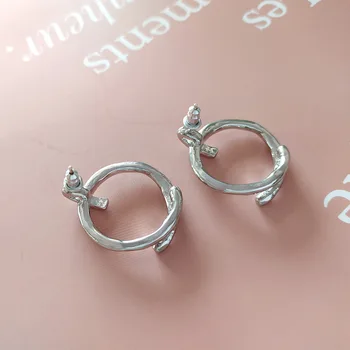 

2020 Earrings European and American Versatile Fashion Simple Ring Earrings