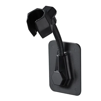 

2 PCS Shower Head Holder Adjustable Plastic Shower Nozzle Flexible Punch Free Bracket Support Holding Rack for Shower Kitchen Ba