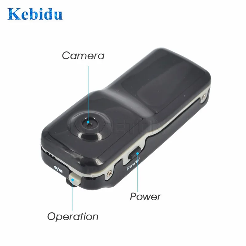 Видеокамера KEBIDU MD80 DV видеокамера DVR веб камера с поддержкой 16 Гб HD Спортивная