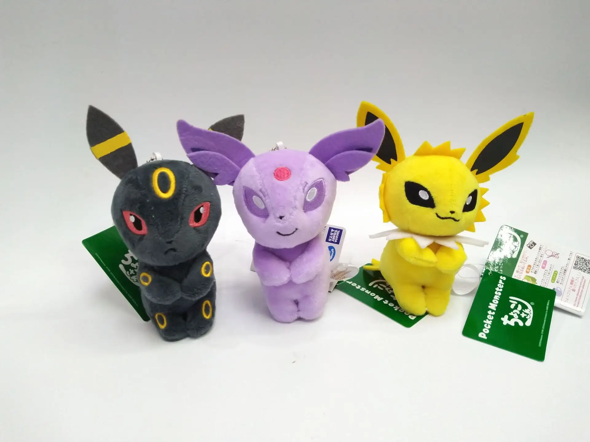 10 см плюш Eevee Семья Vaporeon Jolteon Flareon Espeon Umbreon милые хорошее качество мягкие лучший подарок на Рождество для детей