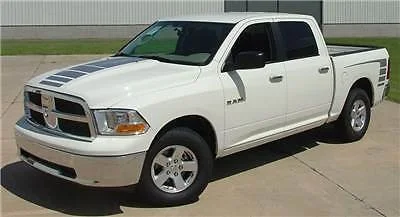 Для 2009- Dodge Ram 1500 винил Графика мощность стороне наклейки капюшон в полоску 3 м Pro