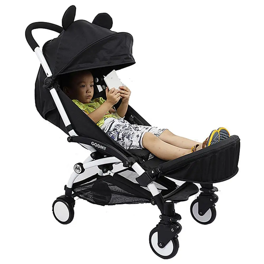 Baby Stroller Armrest Foot Support Stroller With Umbrella Accessories Extended Booster Seat Footrest Baby Stroller Accessories