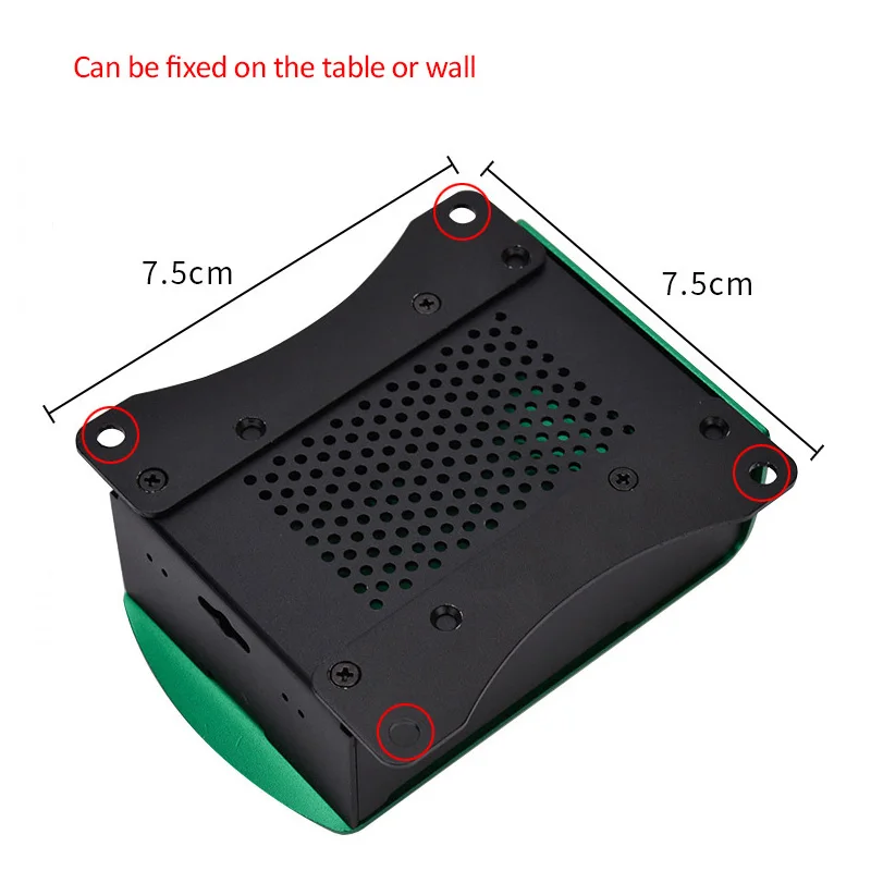 Aokin чехол для Raspberry Pi 3 Model B металлический корпус RPI 3 коробка совместима с Raspberry Pi 3 Model B Plus