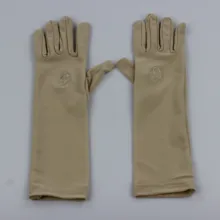 Мусульманские хиджаб перчатки исламские скромные рукава нарукавники перчатки мягкие одна пара