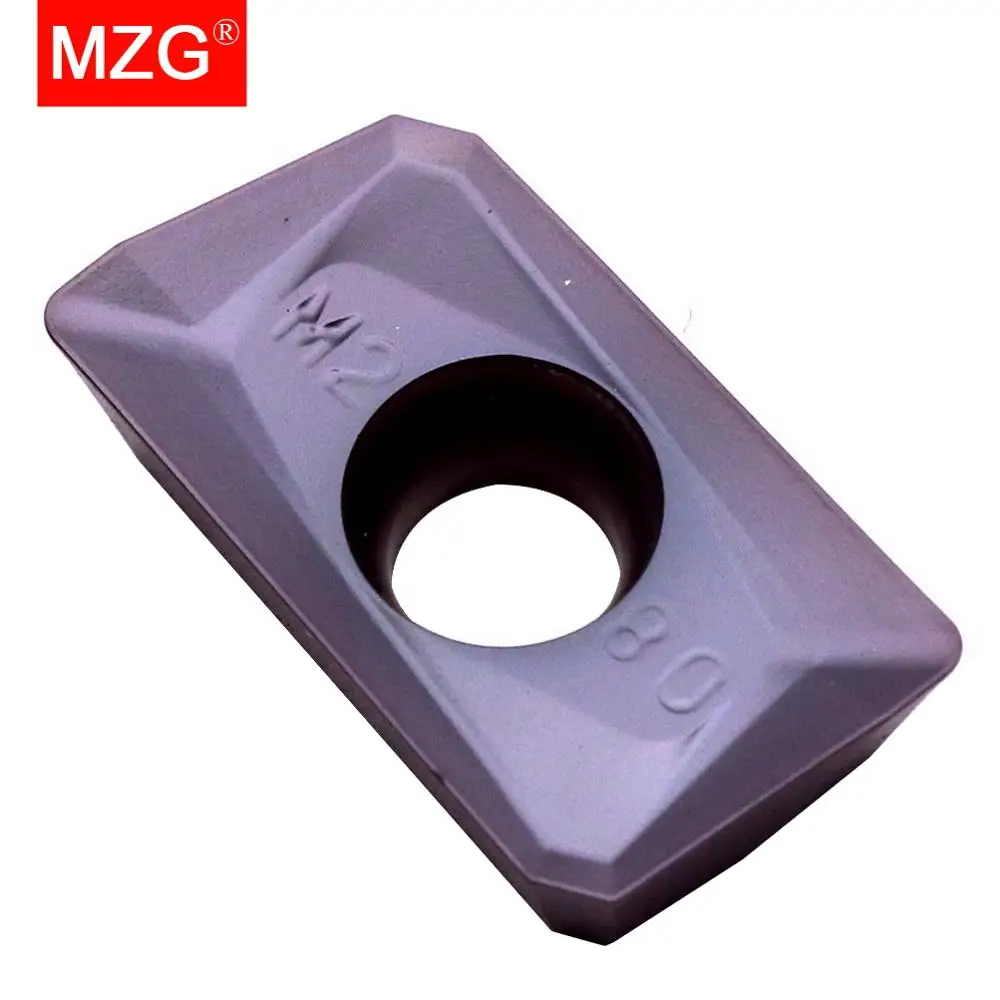 MZG 10PCS APMT 1135 1604 M2 ZP25 Right Angle Shoulder Milling Stainless Steel Semi- Finish Machining CNC Milling Carbide Inserts