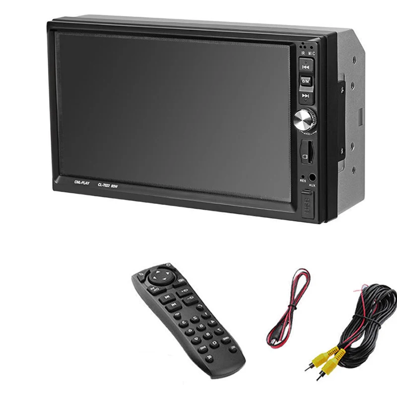 7 дюймов 2Din пресс-экран автомобиля Mp5 плеер Bluetooth Стерео Fm радио Usb In-Dash 7022