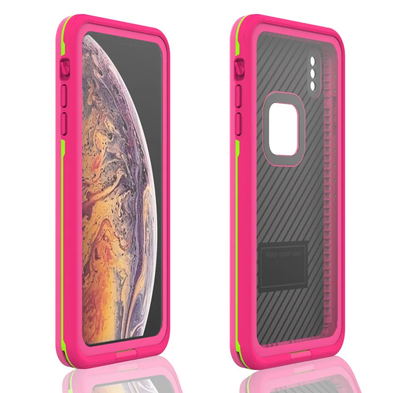 Горячая применимый iPhone MAX водонепроницаемый чехол для телефона 360 градусов водонепроницаемый ударопрочный 6,5 дюймов чехол для телефона