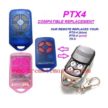 

For PTX4 433.92 MHz 4 Button Garage/Gate Door Replacement Remote Control Transmitter