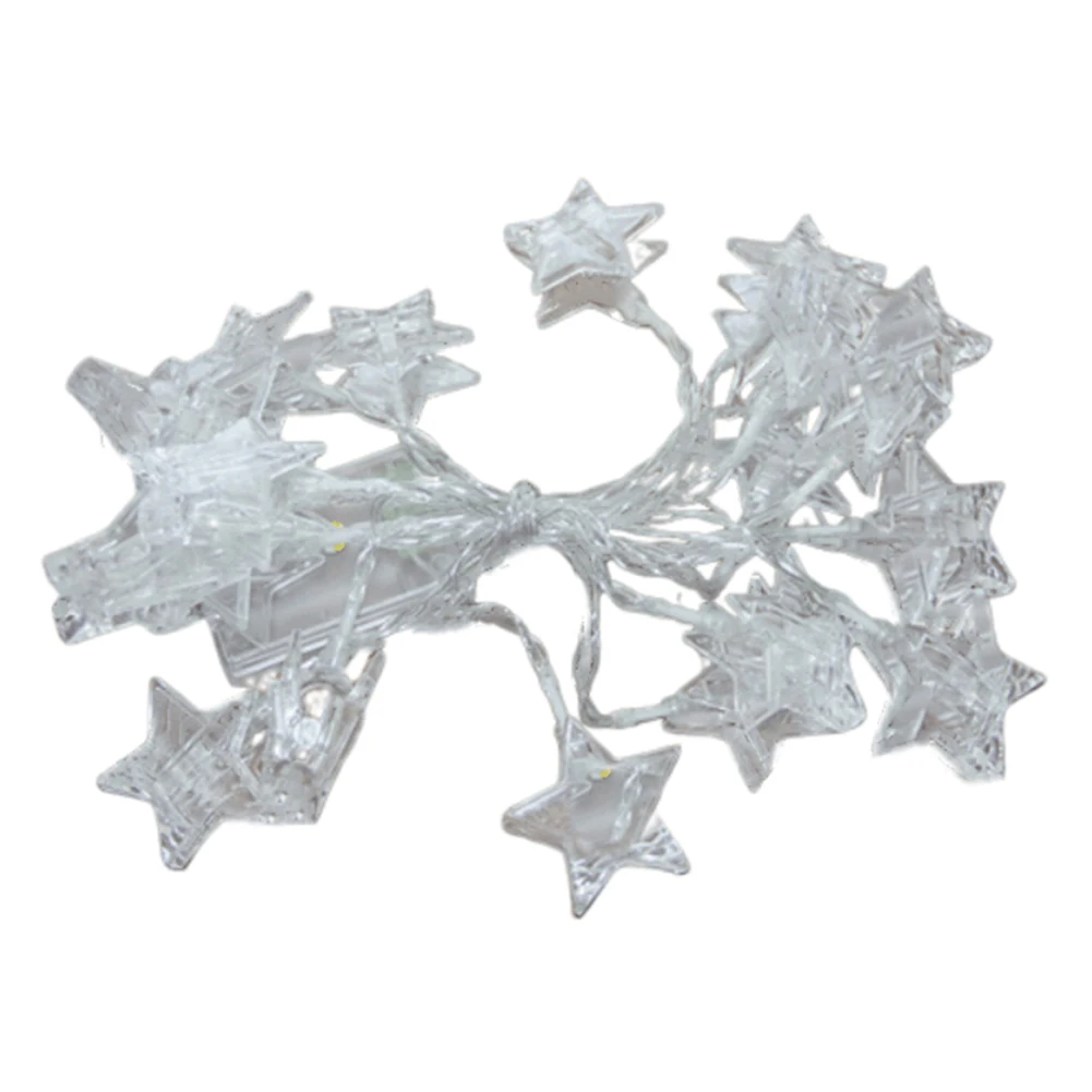 1.5/3/5m Warm Durable Photo Star Clip Battery Powered LED Light Stringed Flashing Lamp Christmas Decorations For Home Wall Decor