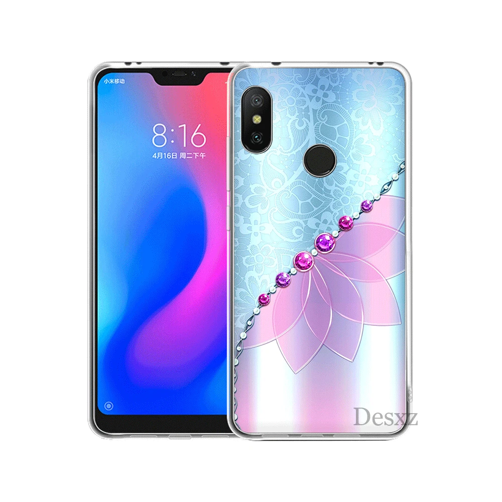 Чехол для телефона для Xiaomi mi F1 9 9T MAX 3 A3 Pro CC9 CC9E 5 5S 6 mi x 2S 8 A1 A2 5X 6X Lite твердый переплет цветок с кристаллами стразами - Цвет: H1