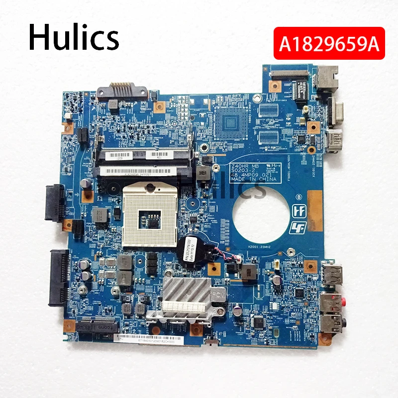 Hulics Original for SONY MBX-250 laptop motherboard A1829659A Z40HR S0203-2 48.4MP09.021