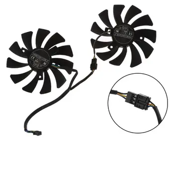 

2Pcs/set HA9010H12SB-Z 12V 0.57A 3500 Rpm Hole Distance 40mm Graphics Card Cooling Fan for MSI GTX960