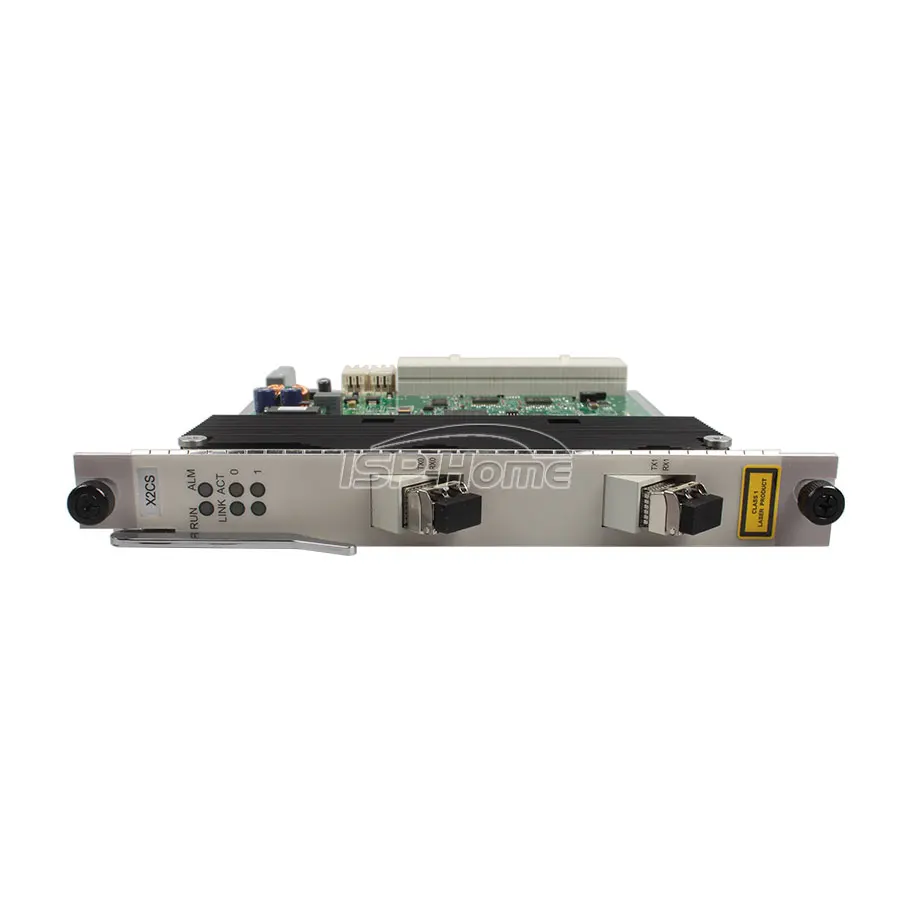huawei OLT MA5683T с 2* SCUN, 2* X2CS 2 портами 10GE Uplink OLT Card, 2* PRTE, 1* H805GPFD16 GPON ports OLT Card(C+ SFP