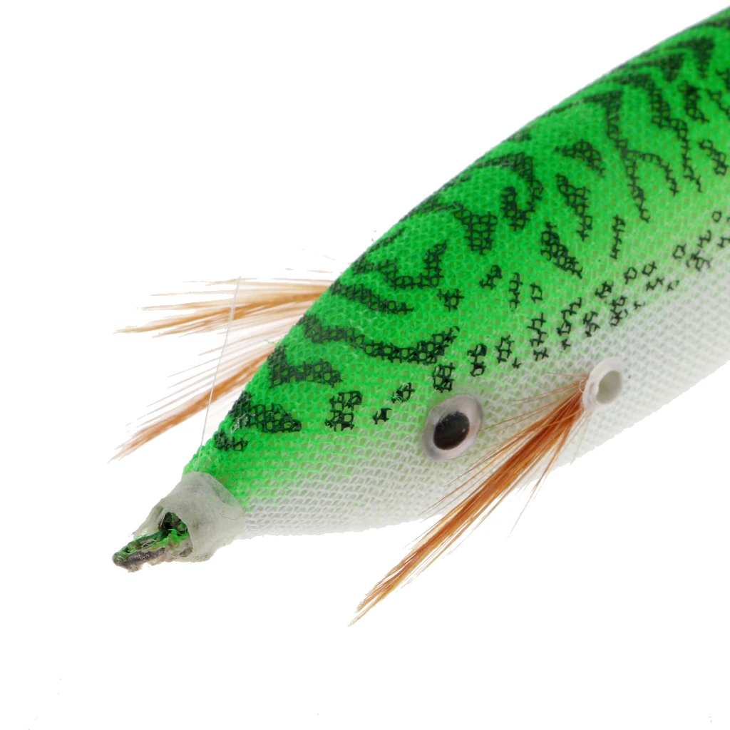 2 Pcs 11 cm/14.7g Squid Cuttlefish Lure Hook Lifelike 3D Eyes Specially-Designed Shrimp Shape Bionic Fake Fish Bait Dropshipping