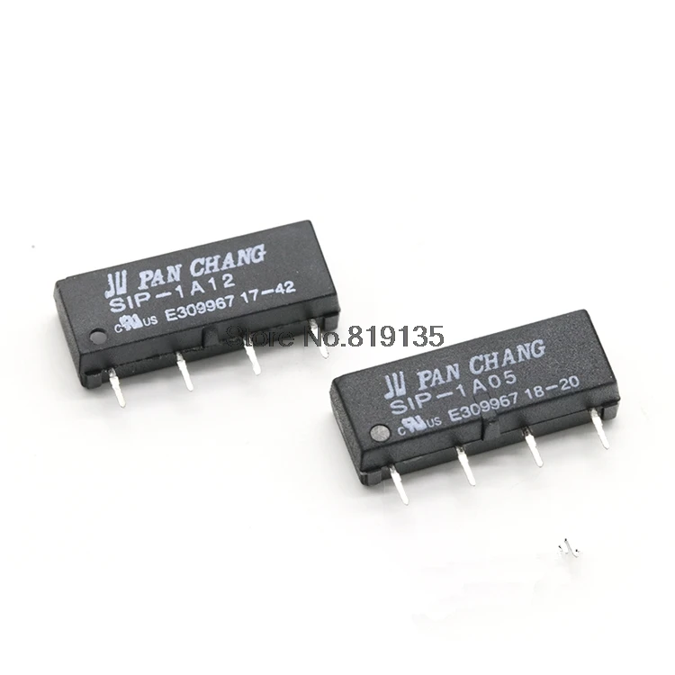 5pcs/Lot 5V 12V Reed Relay Switch Module SIP-1A05 SIP-1A12 SIP-1A24 4PIN | Обустройство дома