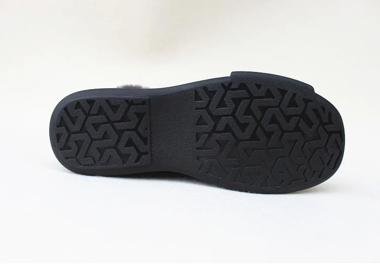 Careaymade-все-коровья кожа, чистая шерсть, нескользящая толстая подошва и большие хлопковые сапоги с теплым снегом, удобные зимние сапоги