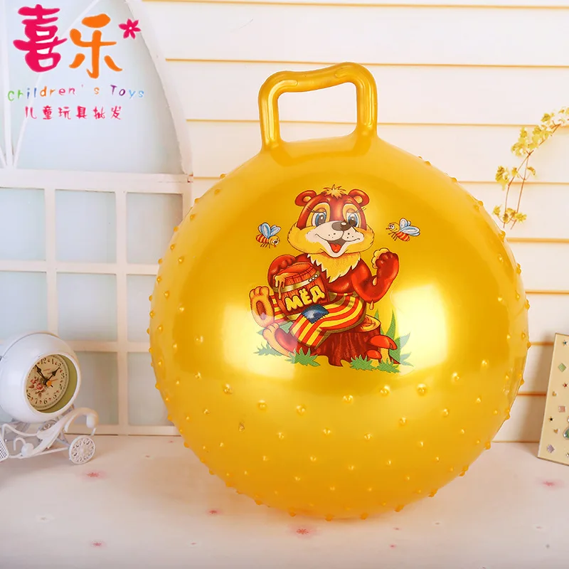 Игрушечный шар для детей beng qiu детский сад Массаж Надувной шар игрушки детский сад ручка мяч