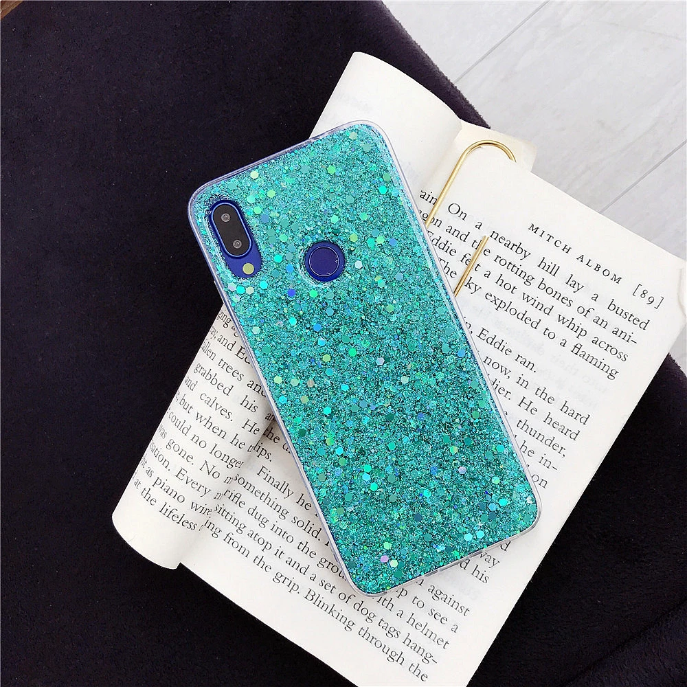 Для Xiao mi Red mi 5 6 Pro Note 5 6 7 Pro чехол Роскошный силиконовый Блестящий со стразами и пайетками чехол для телефона для Xiaomi mi 8 9 SE Lite