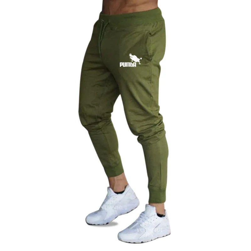Мужские брюки-шаровары для мужчин, повседневные спортивные штаны для фитнеса, тренировки в стиле хип-хоп, эластичные штаны для мужчин, спортивные штаны для бега, мужские брюки - Цвет: 4ArmyGreen
