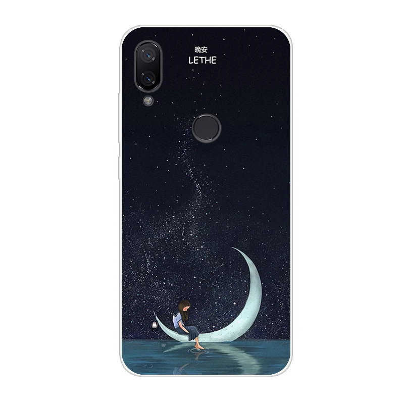 Чехол Xiaomi mi Play Cover Силиконовая задняя крышка mi Play чехол с рисунком кота Coque сумка на Xiaomi mi Play телефонные чехлы бампер собака милый - Цвет: Флуоресцентный зеленый